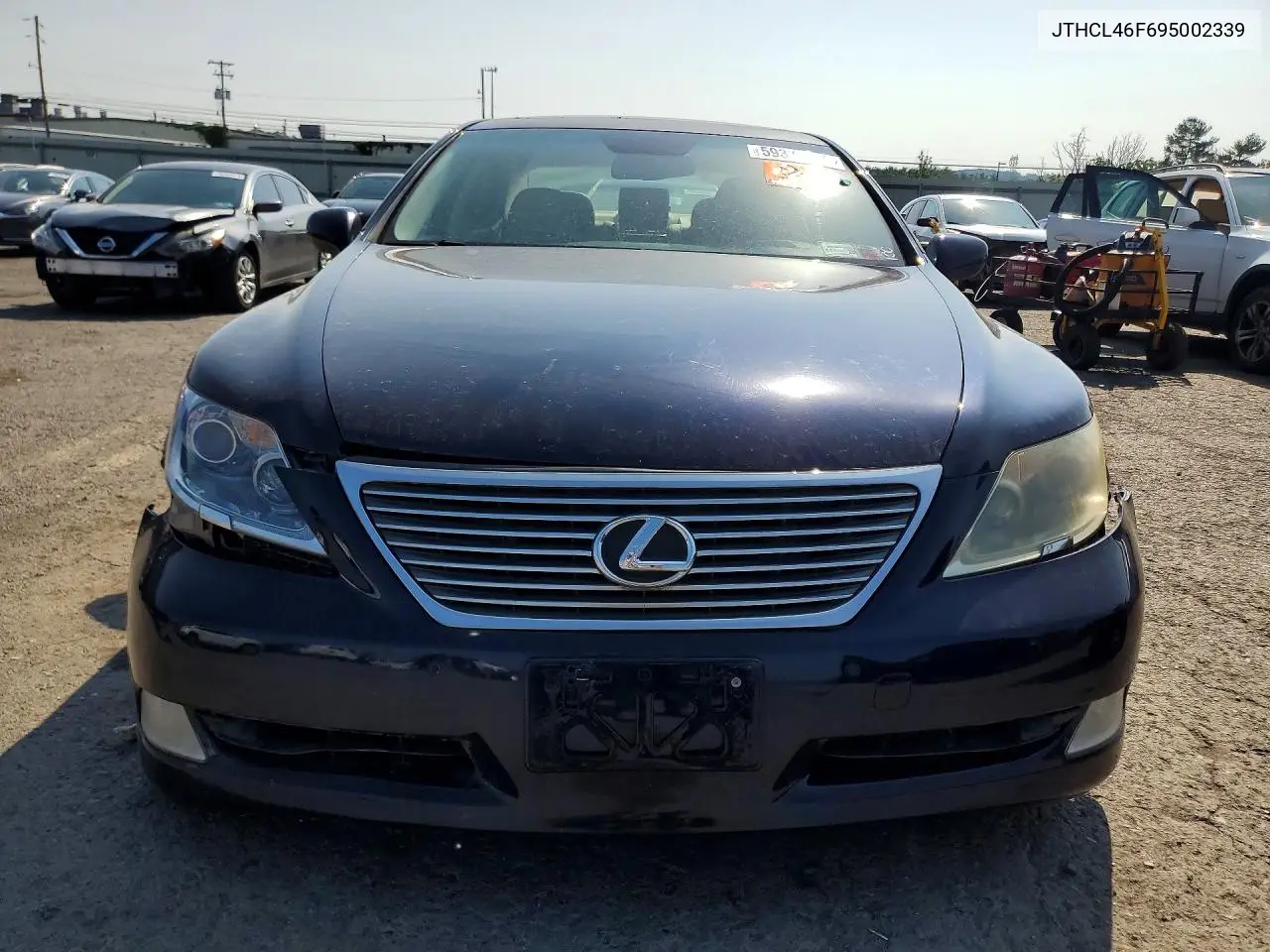 2009 Lexus Ls 460 Base VIN: JTHCL46F695002339 Lot: 59374746