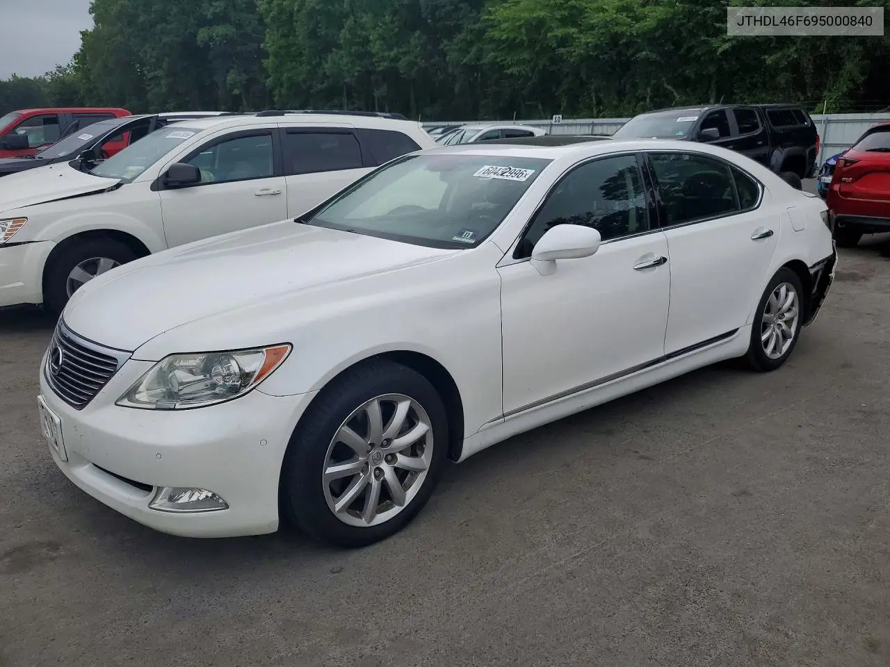 2009 Lexus Ls VIN: JTHDL46F695000840 Lot: 60432996