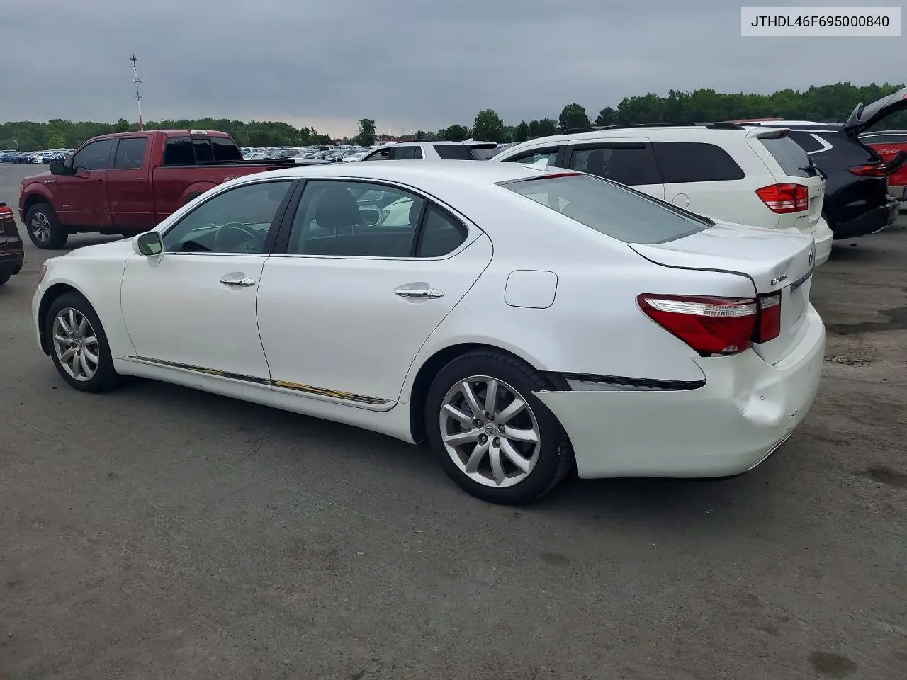 2009 Lexus Ls VIN: JTHDL46F695000840 Lot: 60432996