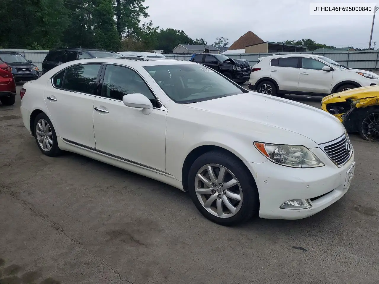 2009 Lexus Ls VIN: JTHDL46F695000840 Lot: 60432996
