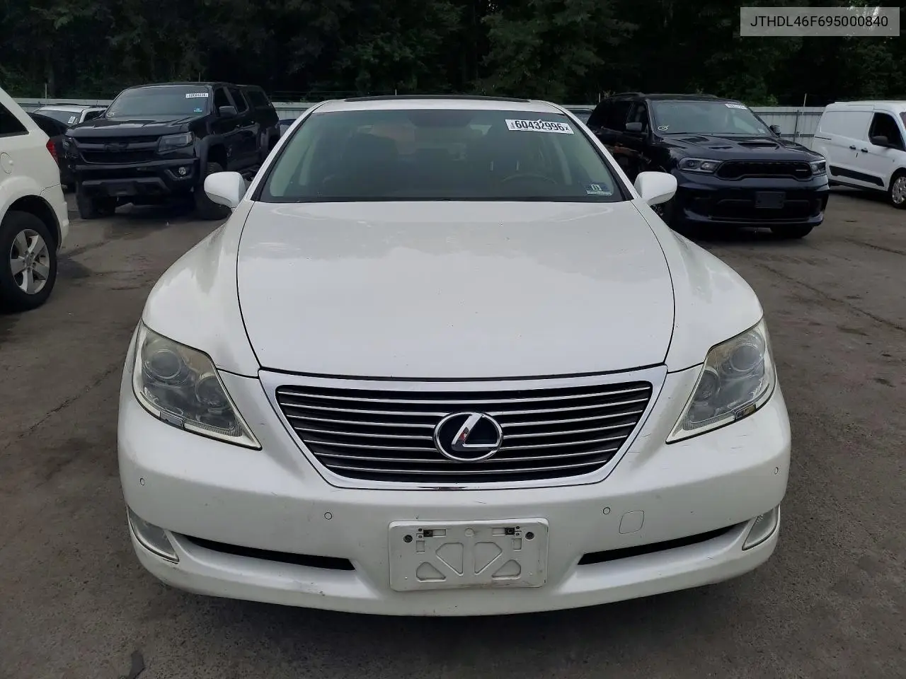 2009 Lexus Ls VIN: JTHDL46F695000840 Lot: 60432996
