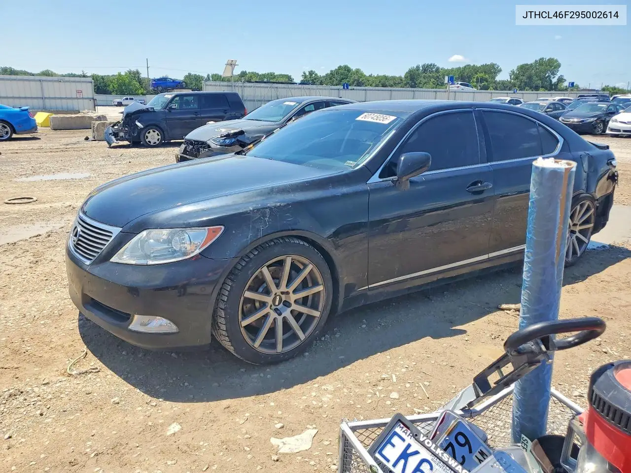 2009 Lexus Ls 460 VIN: JTHCL46F295002614 Lot: 60745056