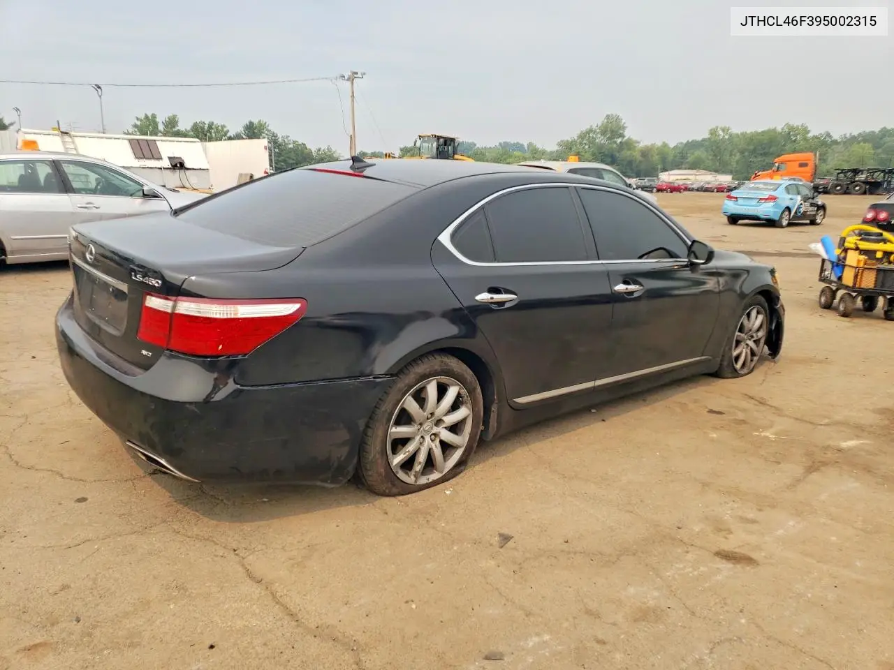 2009 Lexus Ls 460 VIN: JTHCL46F395002315 Lot: 61438846