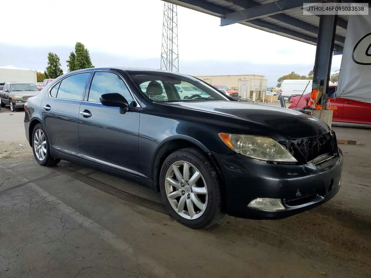 2009 Lexus Ls 460L VIN: JTHGL46F095033538 Lot: 61556596