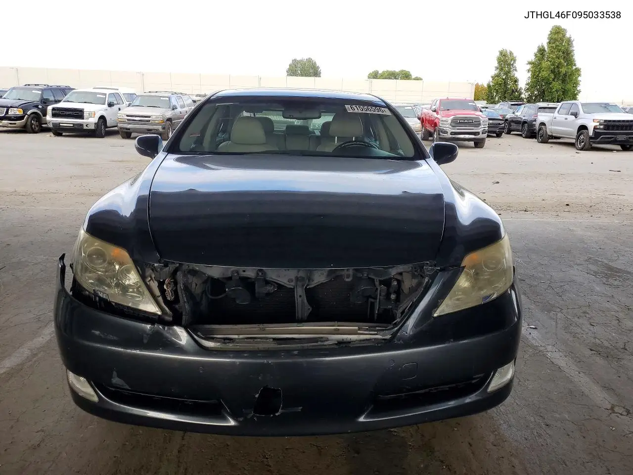 2009 Lexus Ls 460L VIN: JTHGL46F095033538 Lot: 61556596