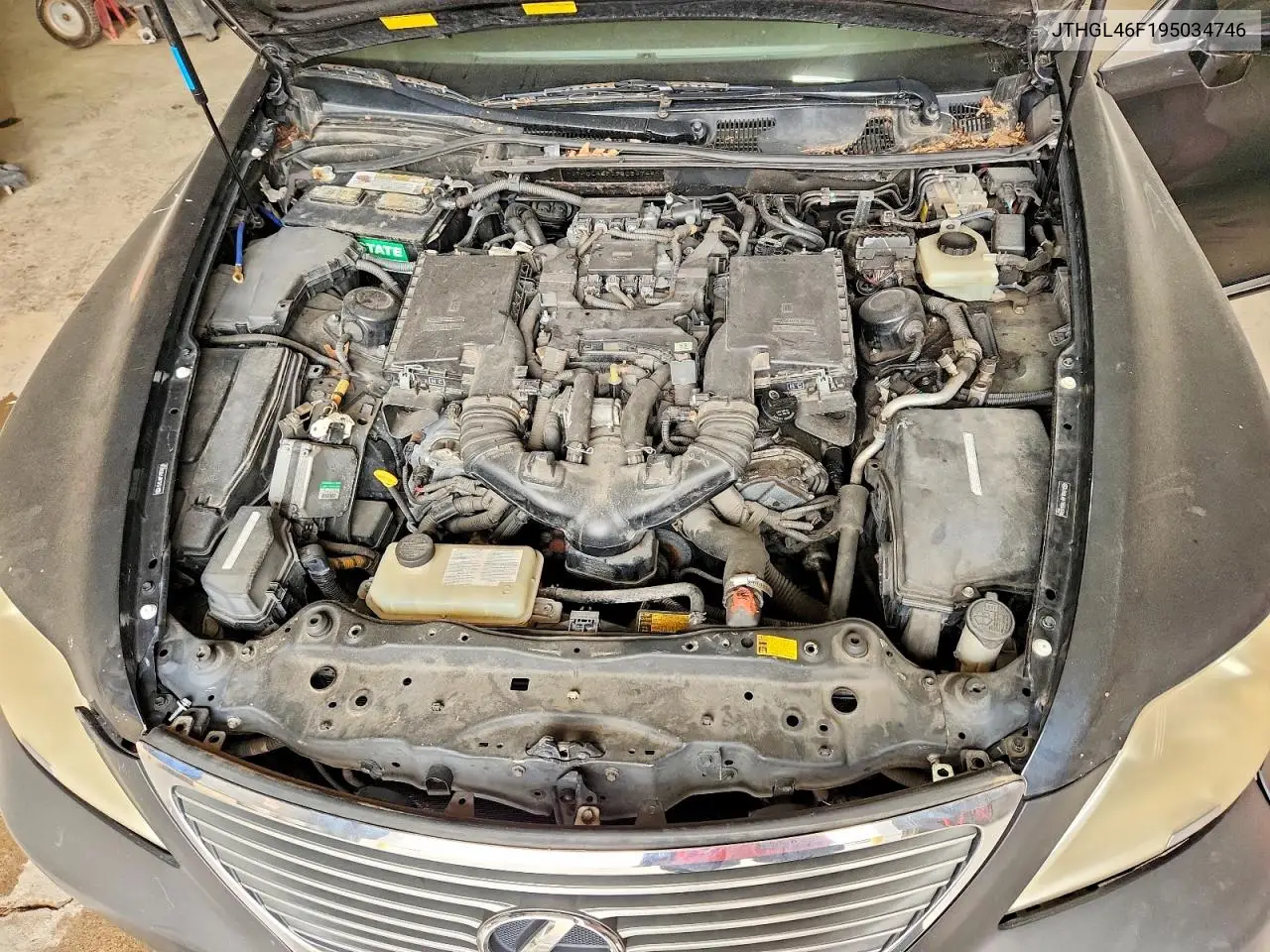 2009 Lexus Ls 460L VIN: JTHGL46F195034746 Lot: 61579796