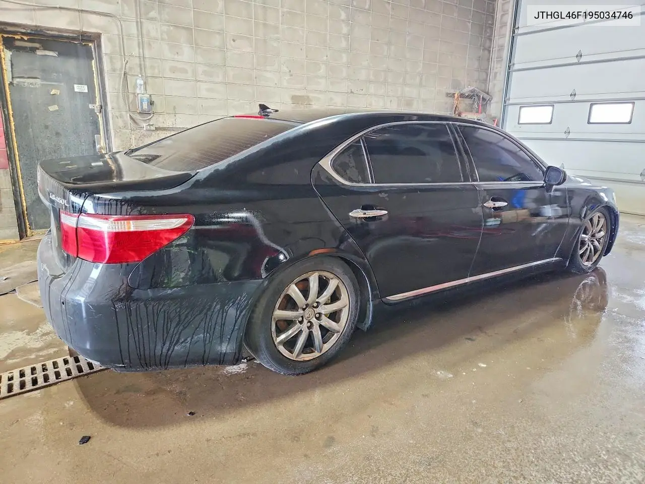 2009 Lexus Ls 460L VIN: JTHGL46F195034746 Lot: 61579796