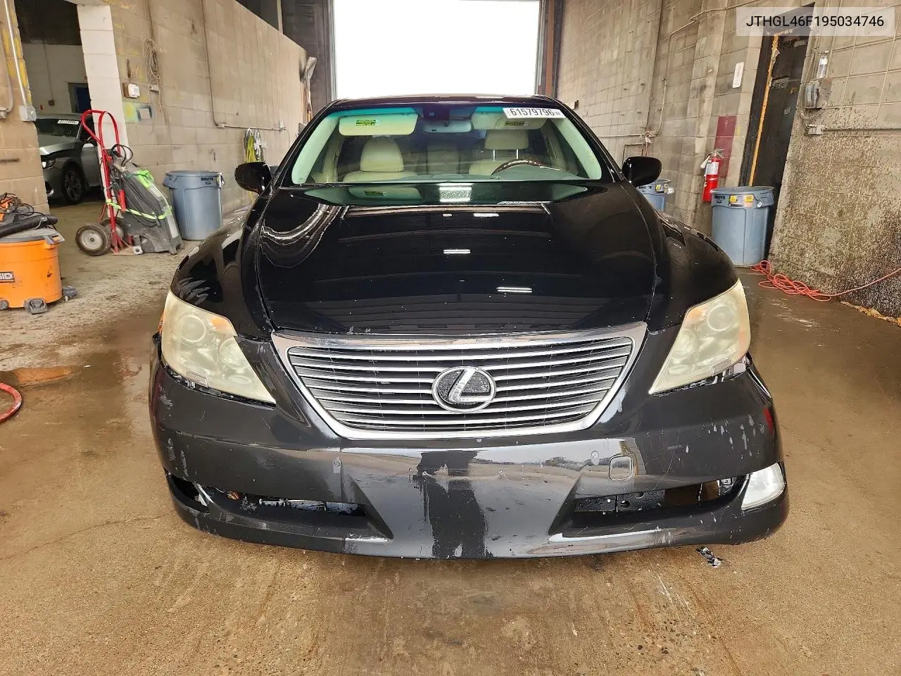 2009 Lexus Ls 460L VIN: JTHGL46F195034746 Lot: 61579796