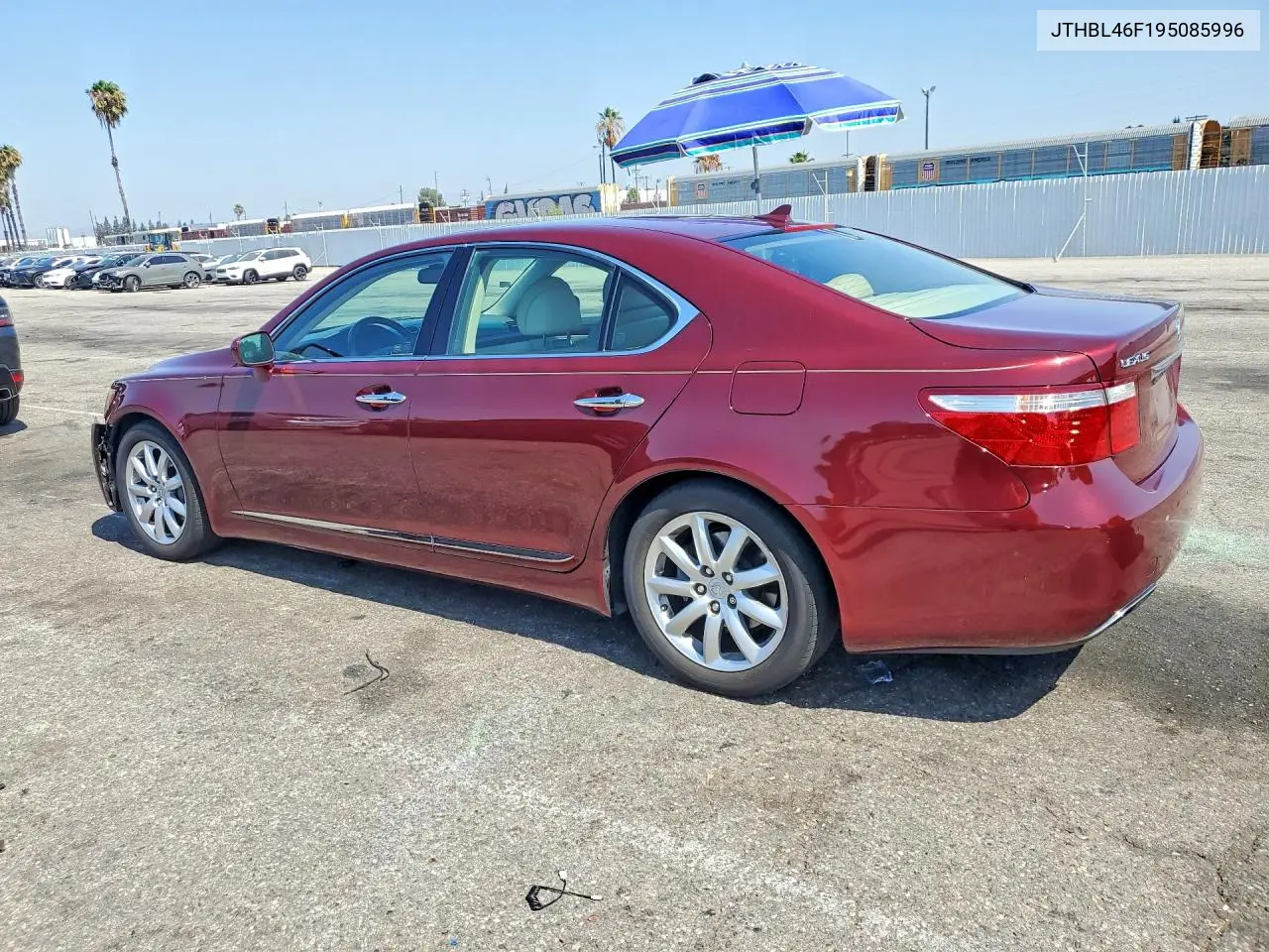 2009 Lexus Ls 460 VIN: JTHBL46F195085996 Lot: 61750166