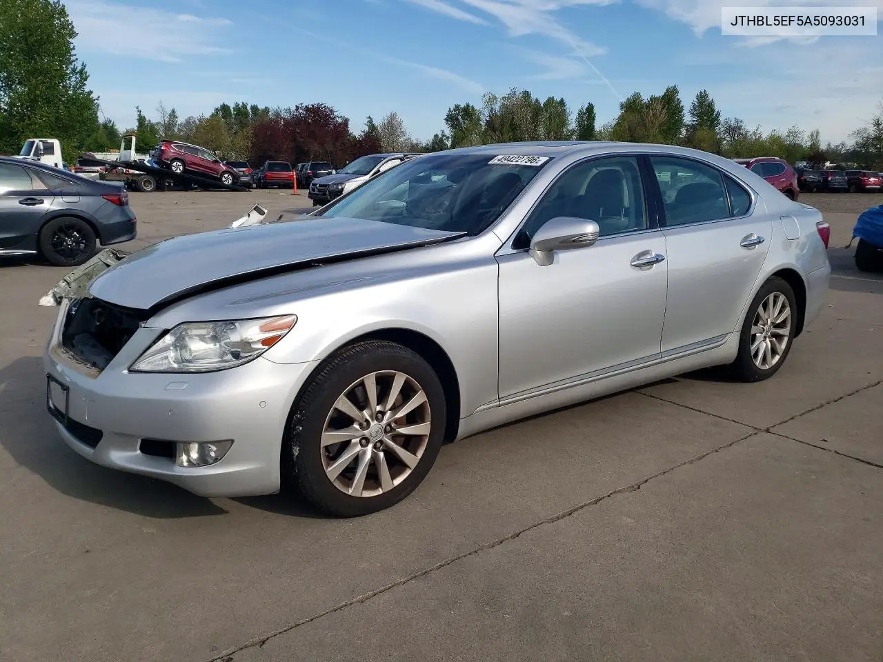 2010 Lexus Ls 460 VIN: JTHBL5EF5A5093031 Lot: 49422796