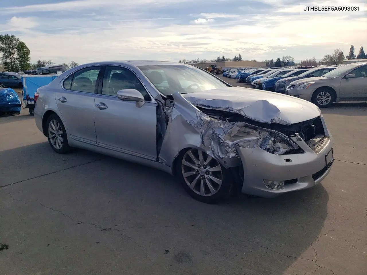 2010 Lexus Ls 460 VIN: JTHBL5EF5A5093031 Lot: 49422796