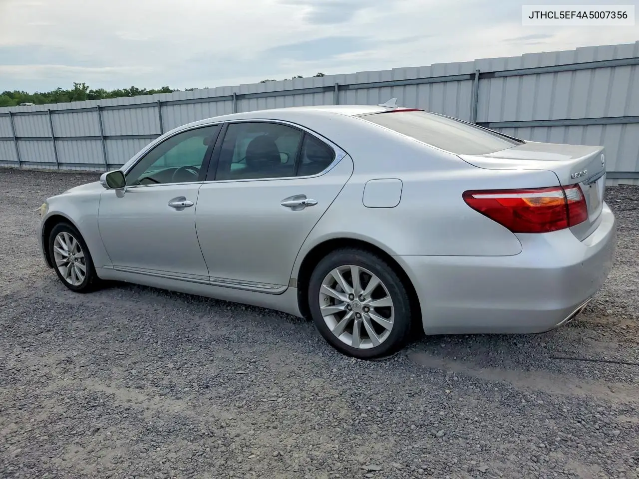2010 Lexus Ls 460 VIN: JTHCL5EF4A5007356 Lot: 58048776