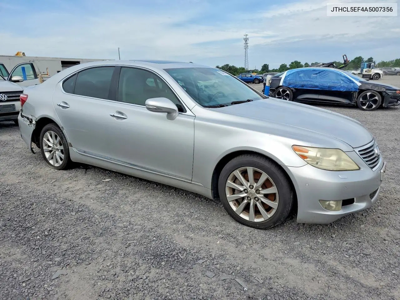 2010 Lexus Ls 460 VIN: JTHCL5EF4A5007356 Lot: 58048776