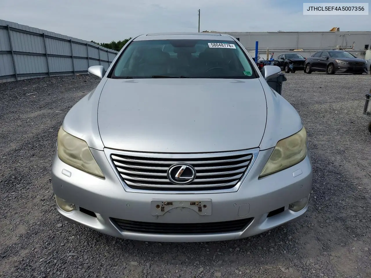 2010 Lexus Ls 460 VIN: JTHCL5EF4A5007356 Lot: 58048776