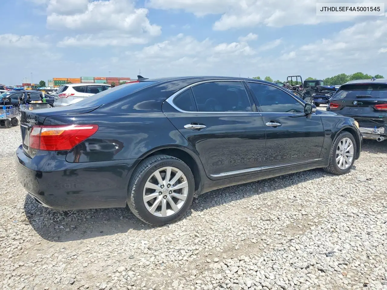 2010 Lexus Ls 460L VIN: JTHDL5EF4A5001545 Lot: 58850236