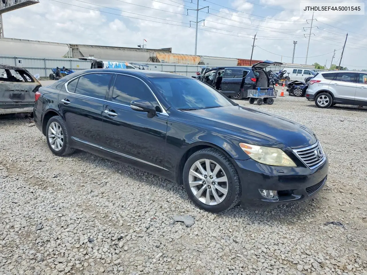 2010 Lexus Ls 460L VIN: JTHDL5EF4A5001545 Lot: 58850236