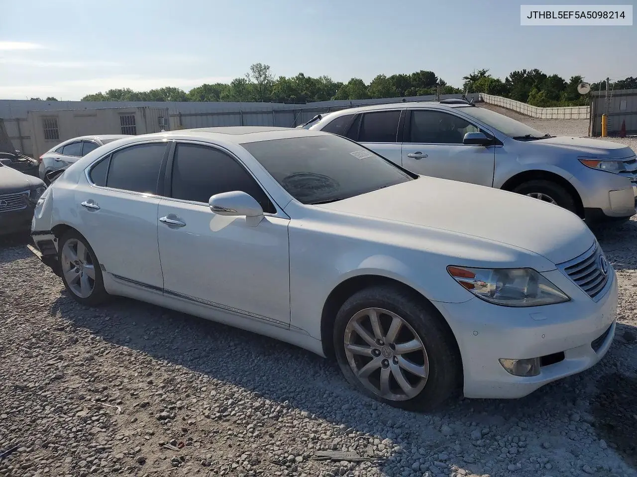 2010 Lexus Ls 460 VIN: JTHBL5EF5A5098214 Lot: 59352636