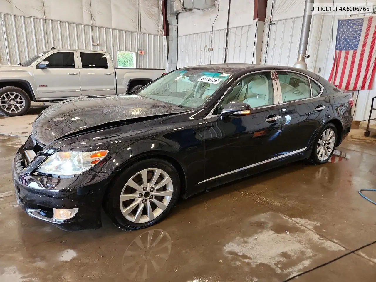 2010 Lexus Ls 460 VIN: JTHCL1EF4A5006765 Lot: 60138196