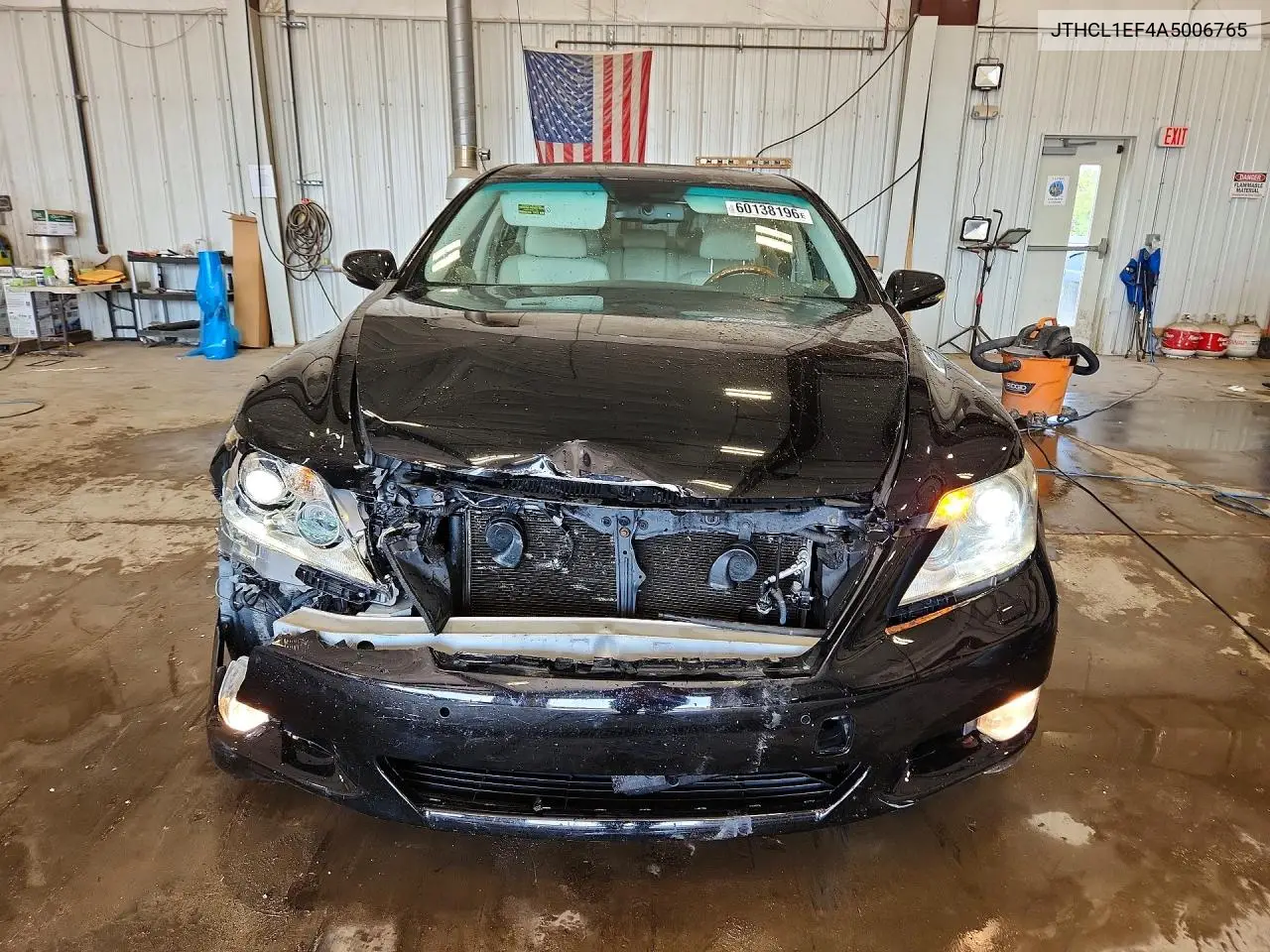 2010 Lexus Ls 460 VIN: JTHCL1EF4A5006765 Lot: 60138196