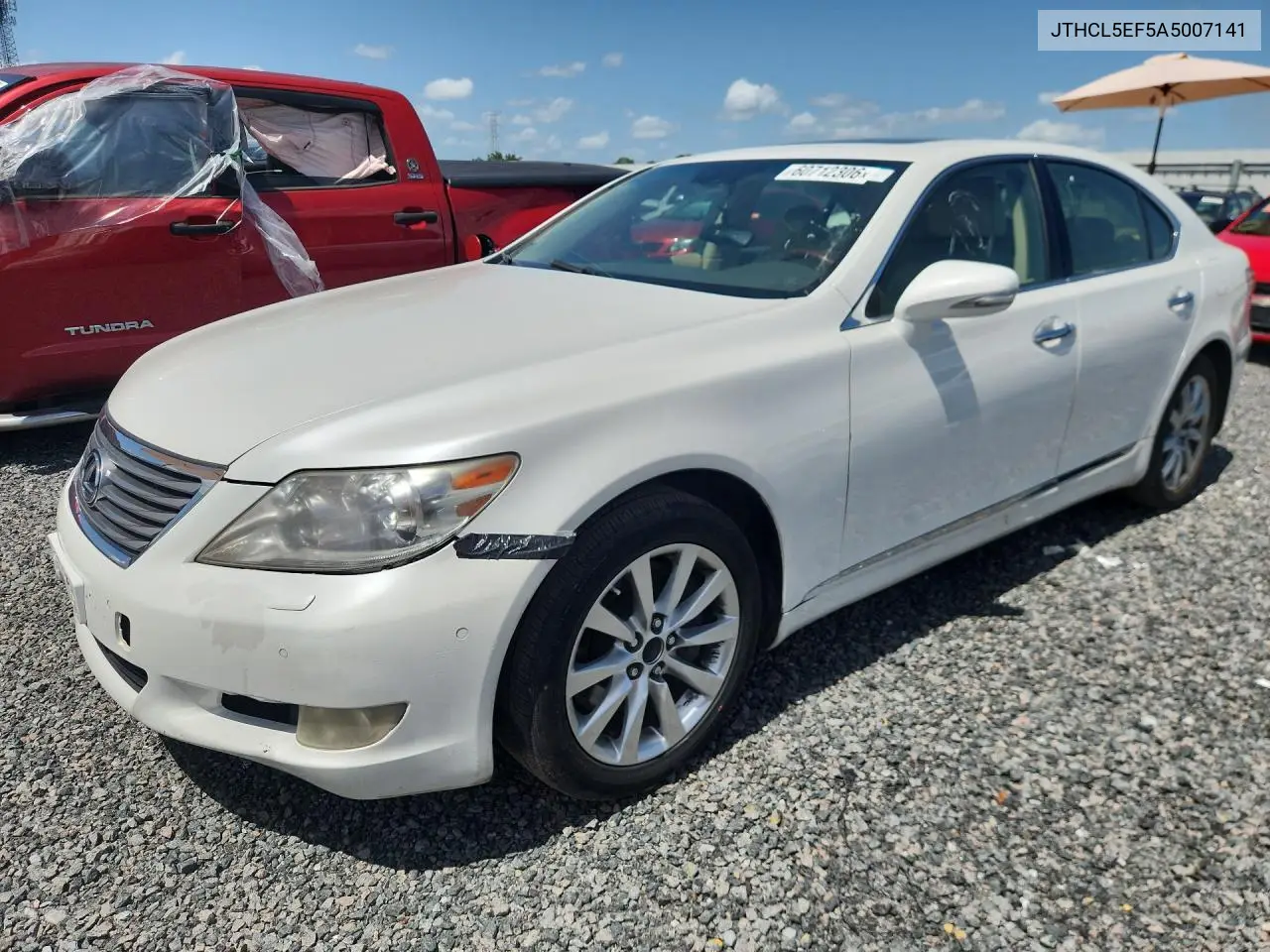 2010 Lexus Ls 460 VIN: JTHCL5EF5A5007141 Lot: 60712306