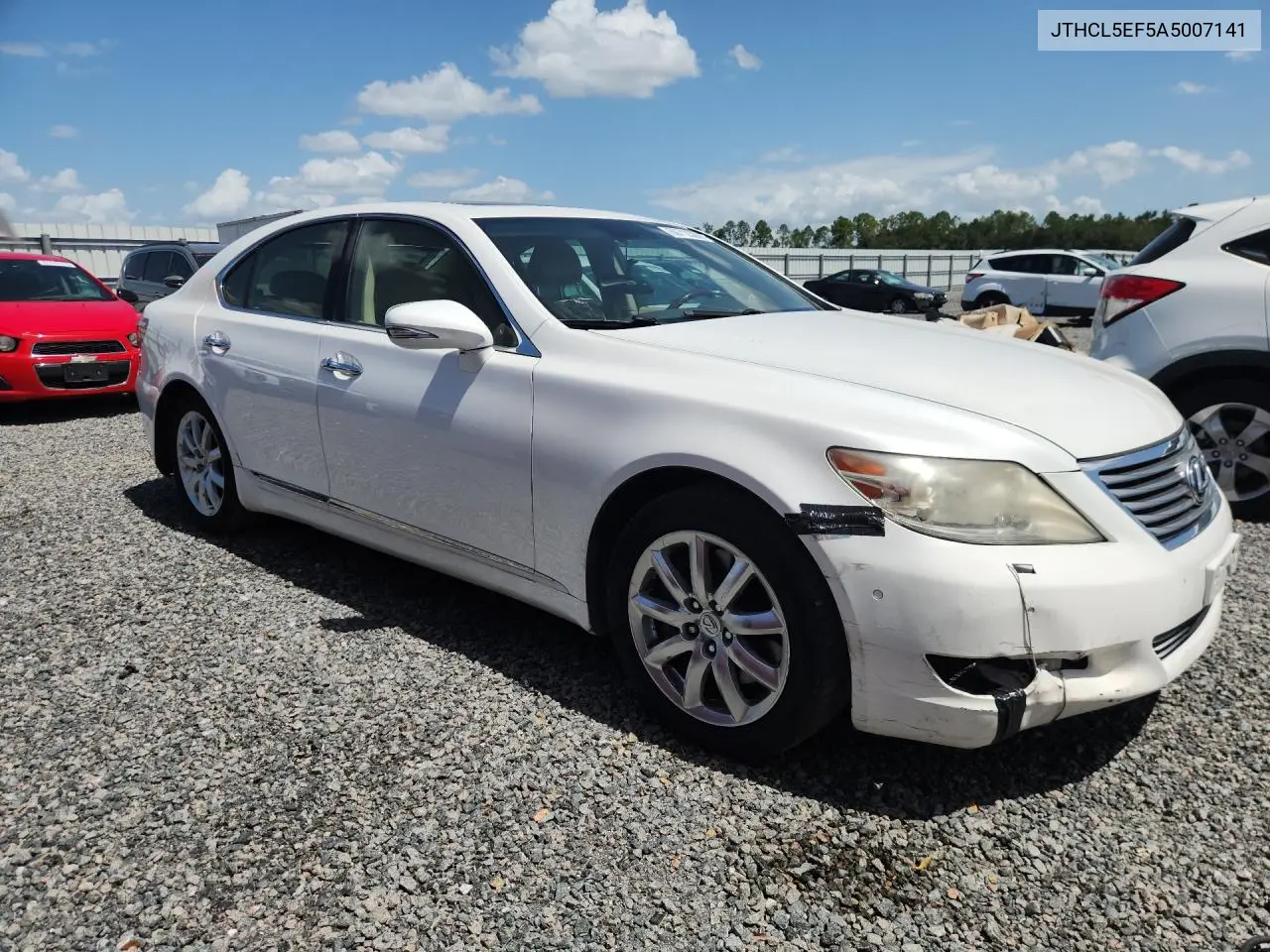 2010 Lexus Ls 460 VIN: JTHCL5EF5A5007141 Lot: 60712306