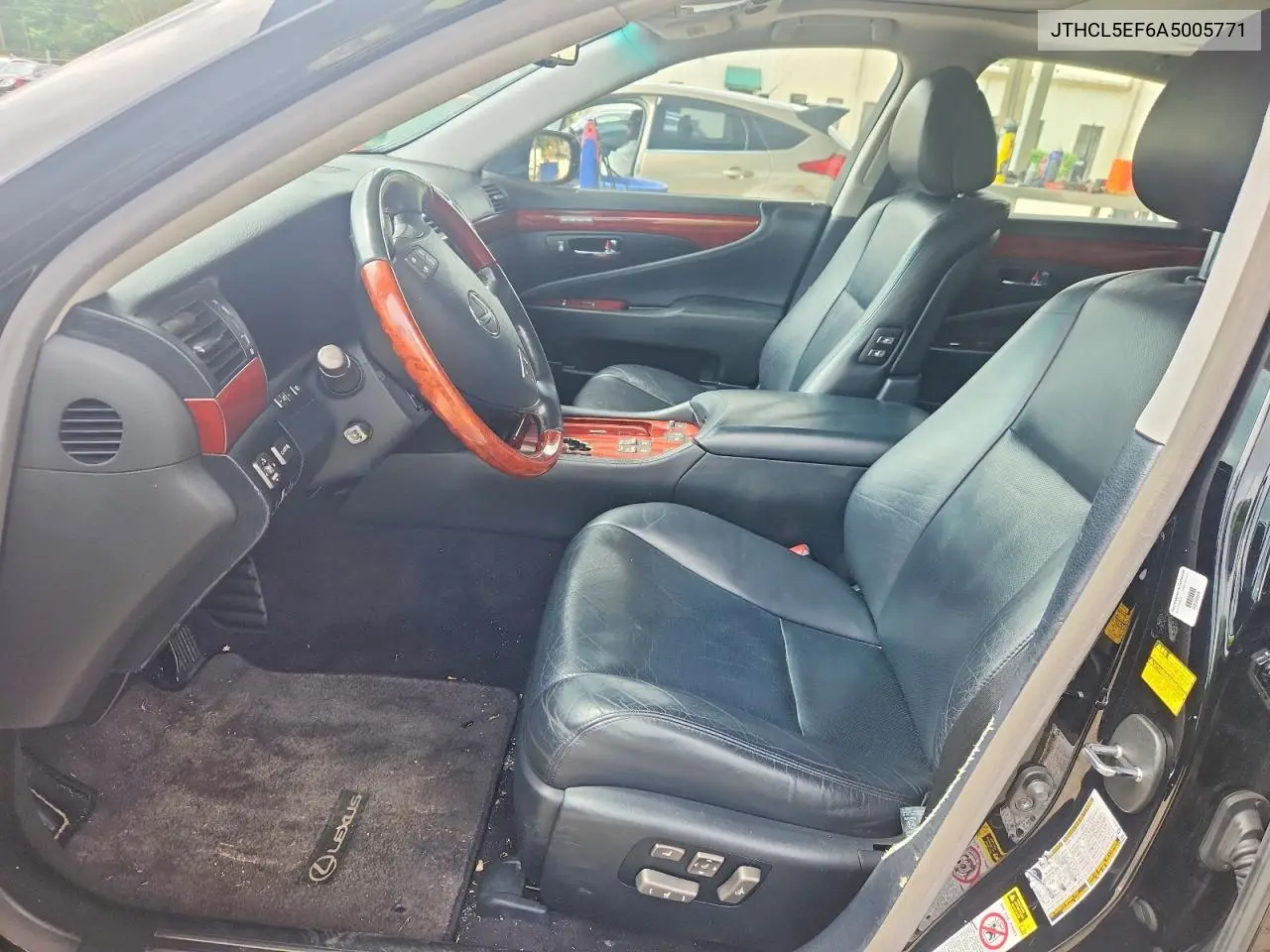 2010 Lexus Ls 460 VIN: JTHCL5EF6A5005771 Lot: 60793576