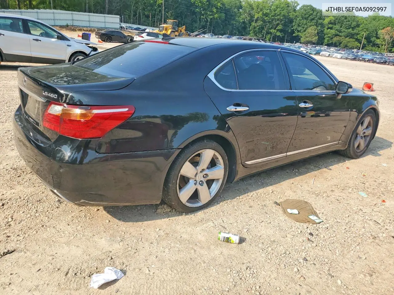 2010 Lexus Ls 460 VIN: JTHBL5EF0A5092997 Lot: 61022106