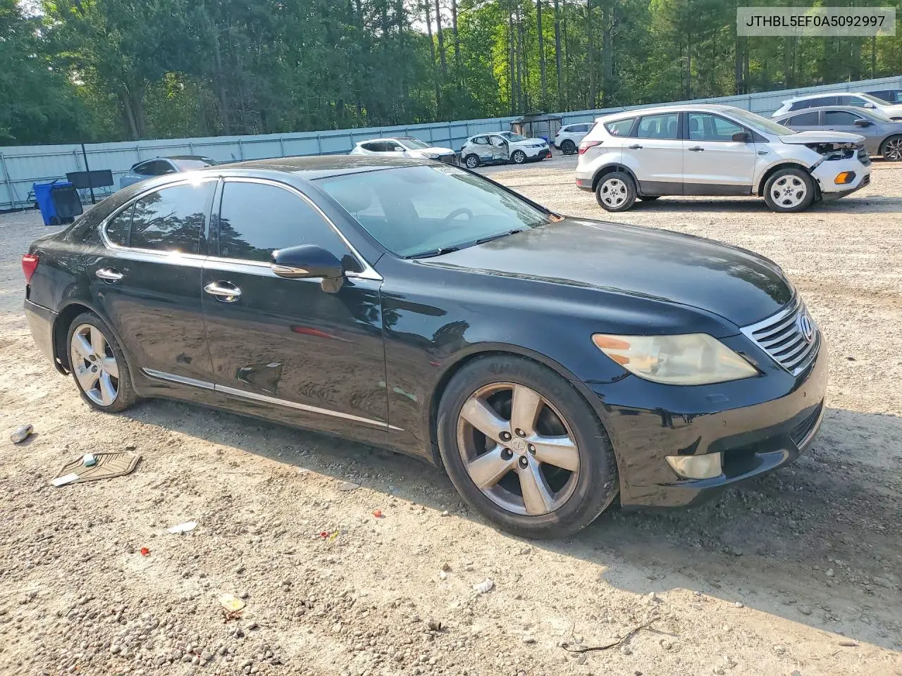 2010 Lexus Ls 460 VIN: JTHBL5EF0A5092997 Lot: 61022106