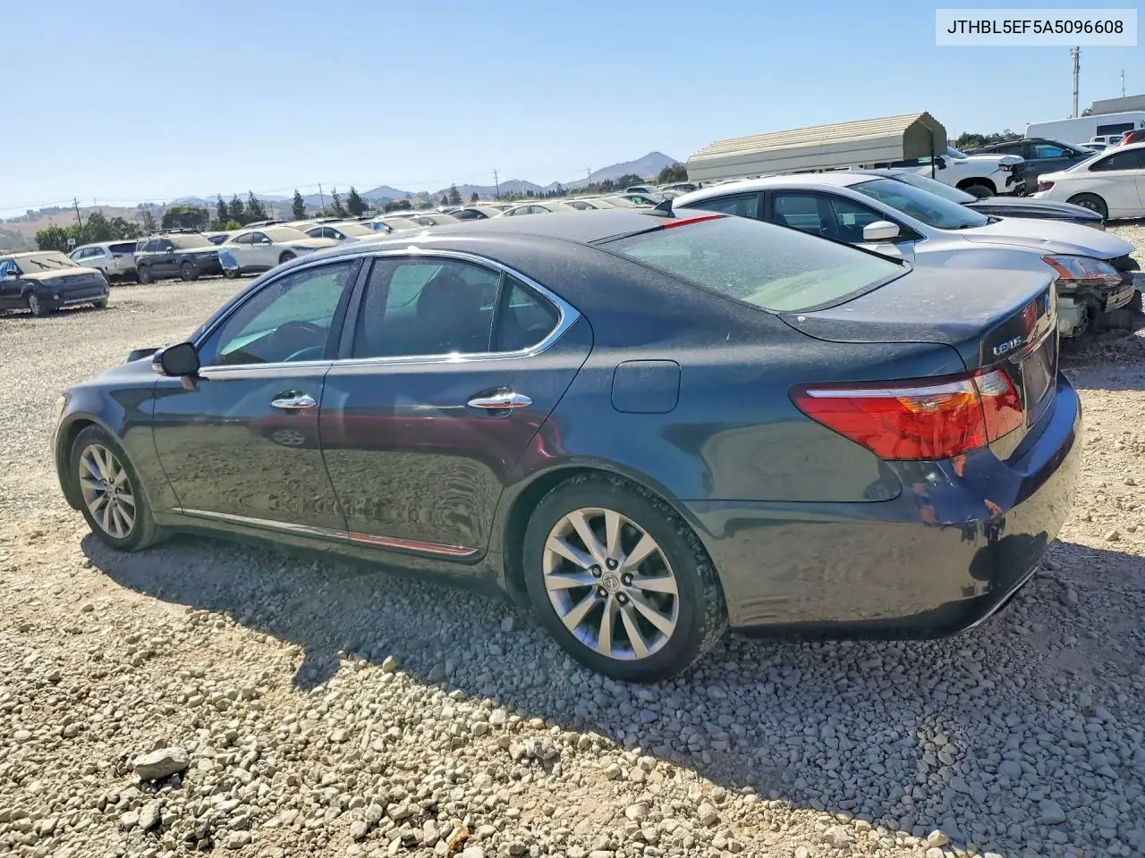 2010 Lexus Ls 460 Base VIN: JTHBL5EF5A5096608 Lot: 61534306