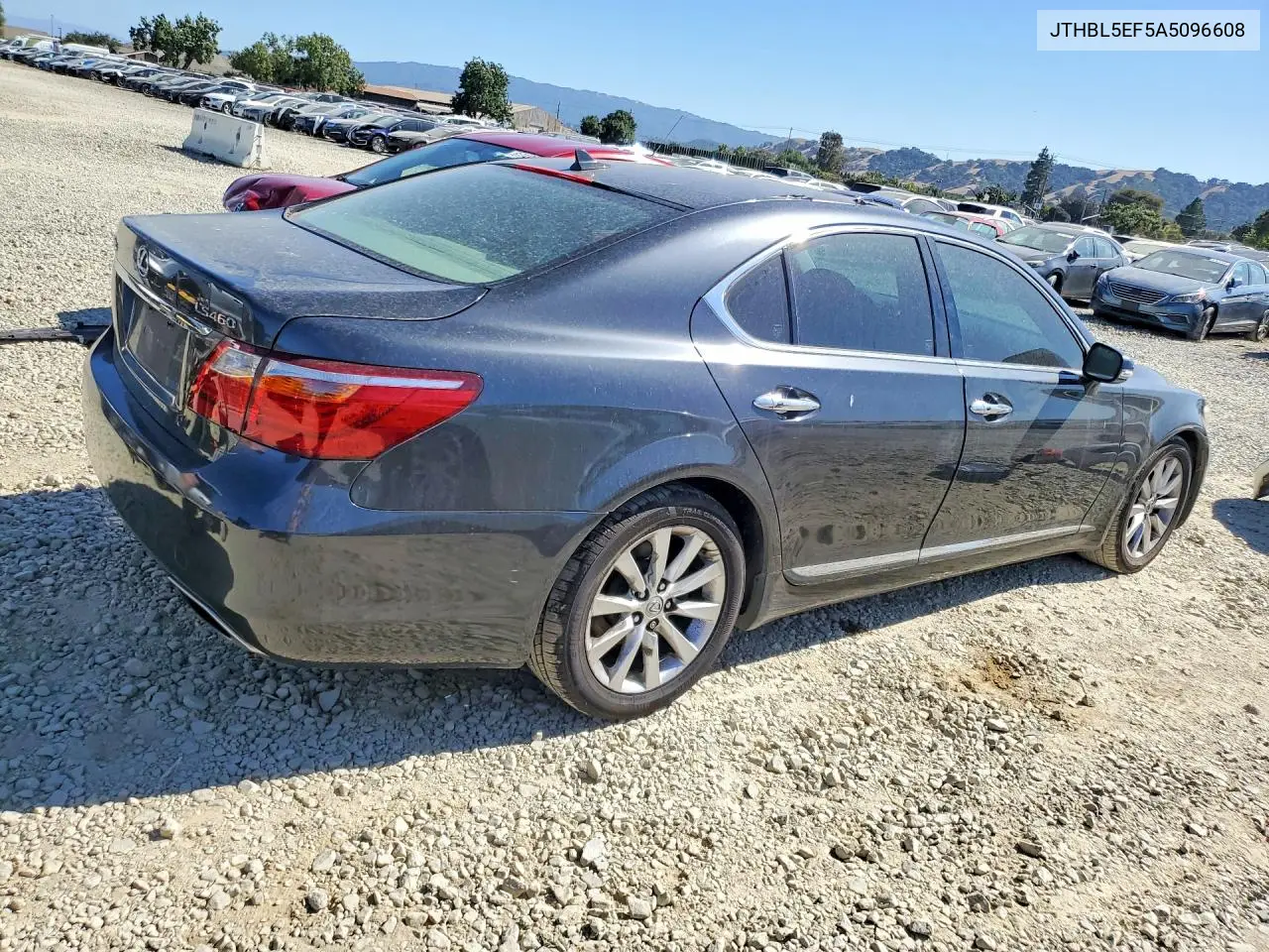 2010 Lexus Ls 460 Base VIN: JTHBL5EF5A5096608 Lot: 61534306