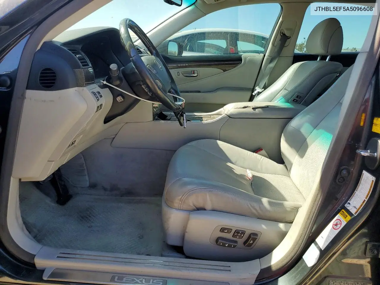 2010 Lexus Ls 460 Base VIN: JTHBL5EF5A5096608 Lot: 61534306