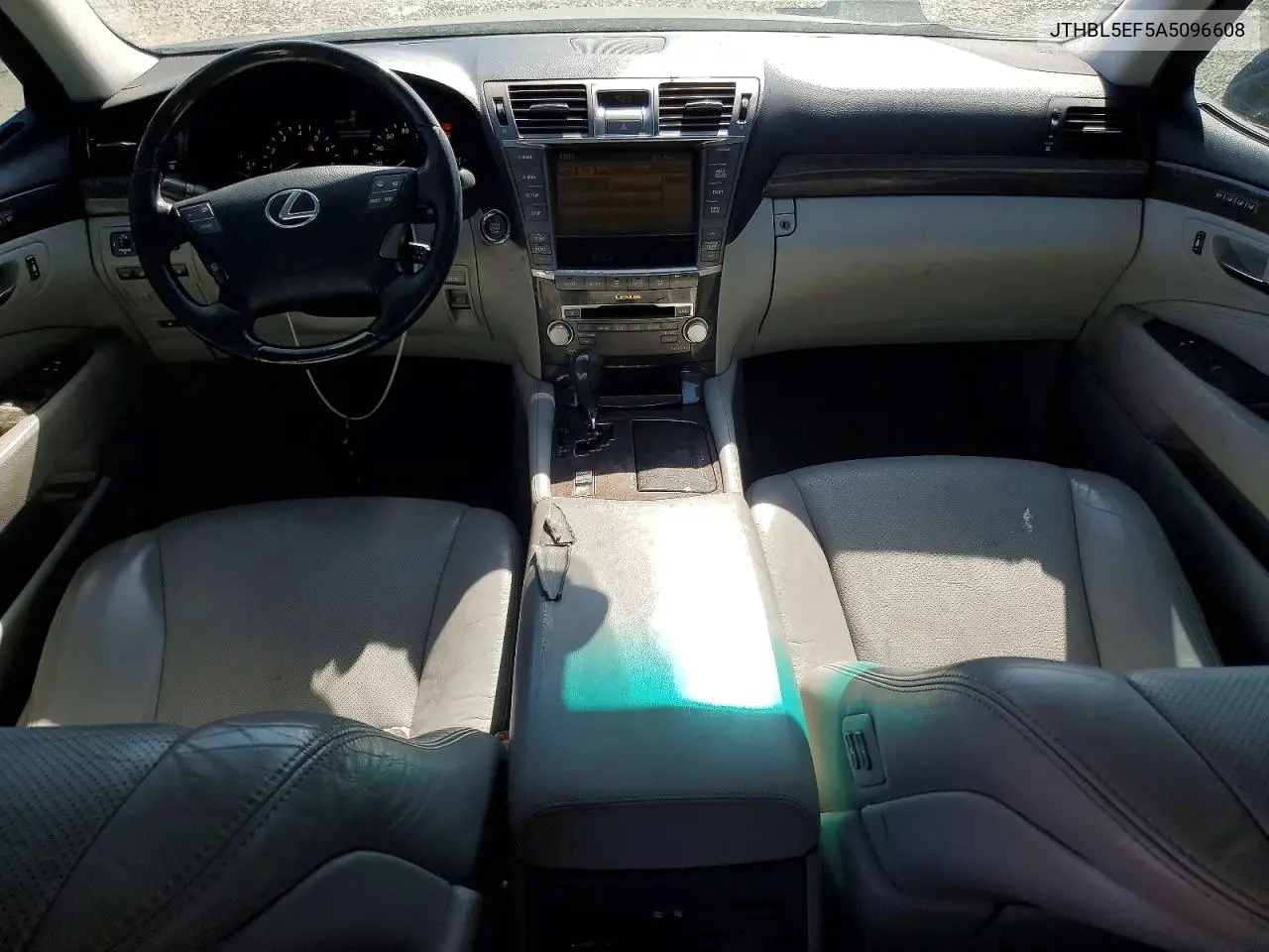 2010 Lexus Ls 460 Base VIN: JTHBL5EF5A5096608 Lot: 61534306