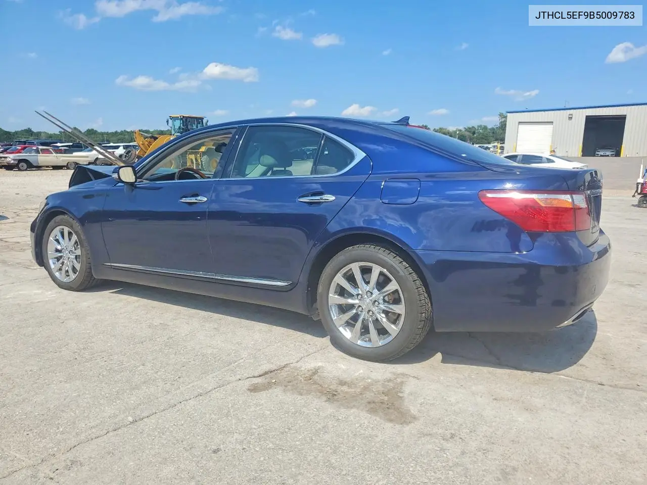 2011 Lexus Ls 460 VIN: JTHCL5EF9B5009783 Lot: 59778466