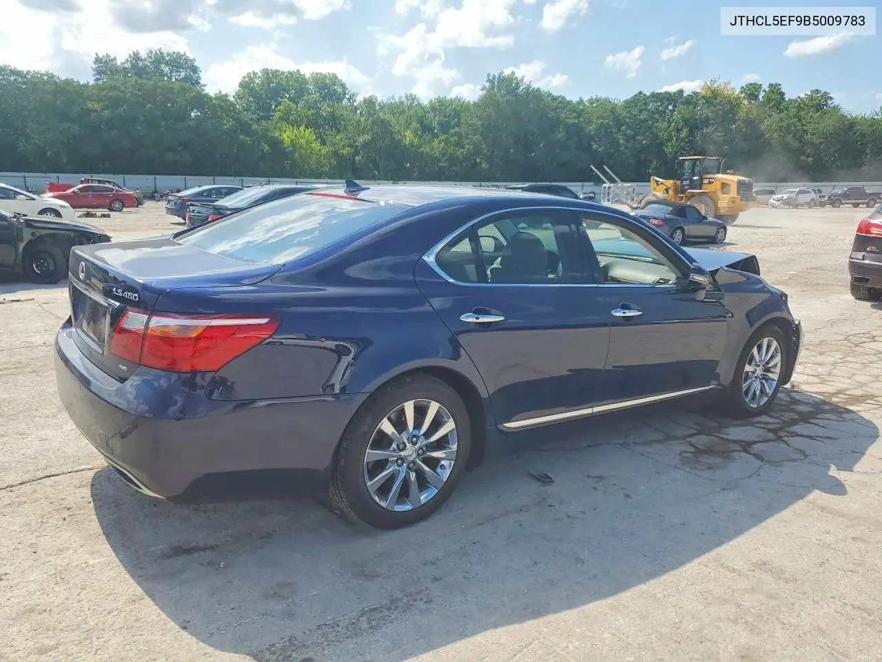 2011 Lexus Ls 460 VIN: JTHCL5EF9B5009783 Lot: 59778466