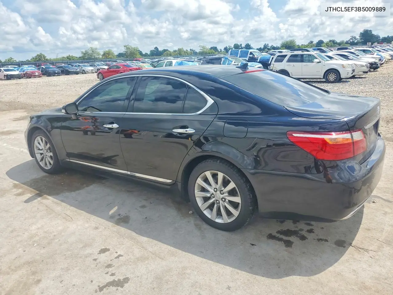 2011 Lexus Ls 460 VIN: JTHCL5EF3B5009889 Lot: 61227686