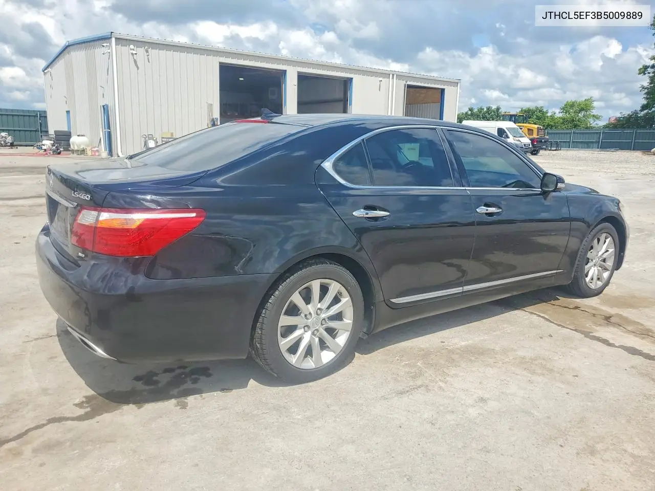 2011 Lexus Ls 460 VIN: JTHCL5EF3B5009889 Lot: 61227686
