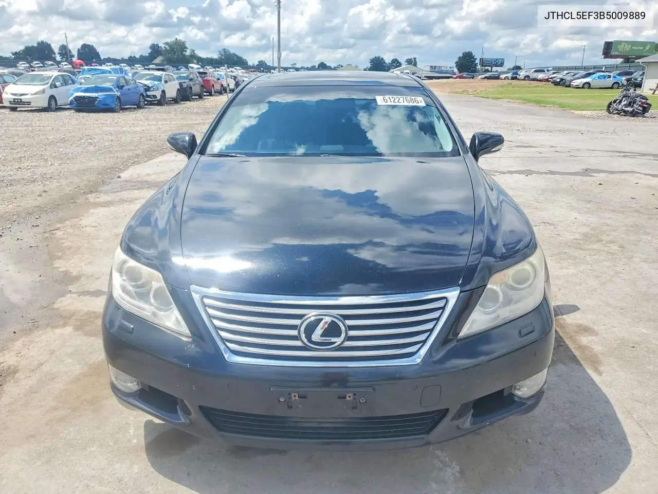 2011 Lexus Ls 460 VIN: JTHCL5EF3B5009889 Lot: 61227686