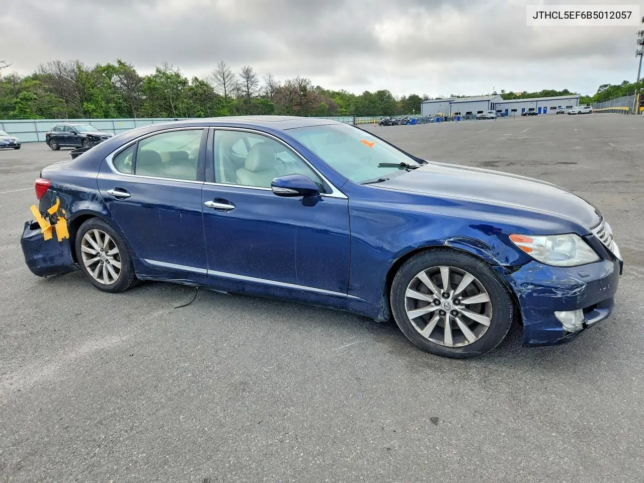 2011 Lexus Ls 460 VIN: JTHCL5EF6B5012057 Lot: 62121246