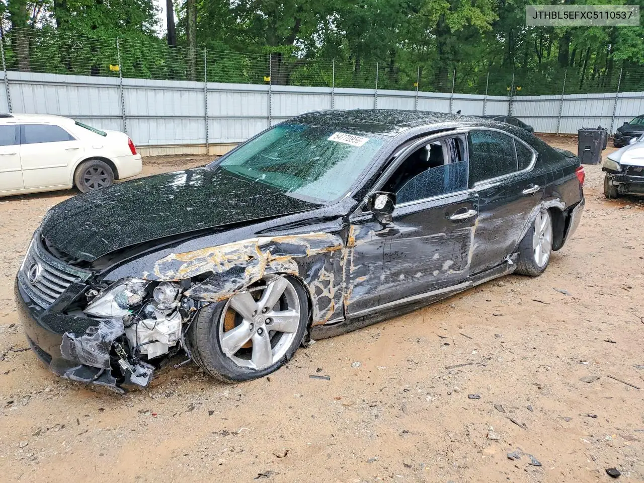 2012 Lexus Ls 460 VIN: JTHBL5EFXC5110537 Lot: 54770956