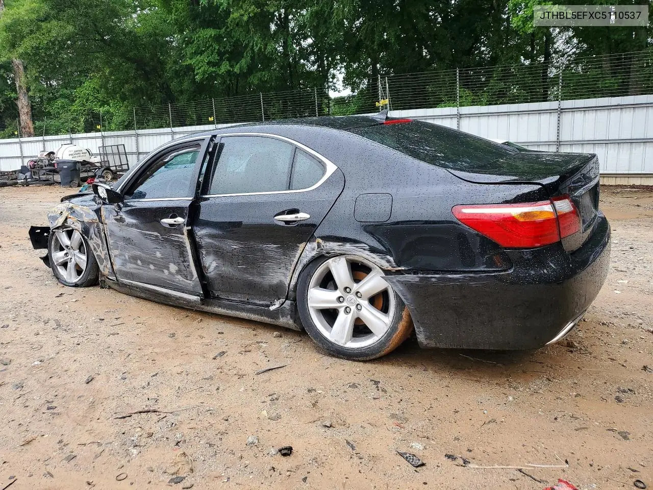 2012 Lexus Ls 460 VIN: JTHBL5EFXC5110537 Lot: 54770956
