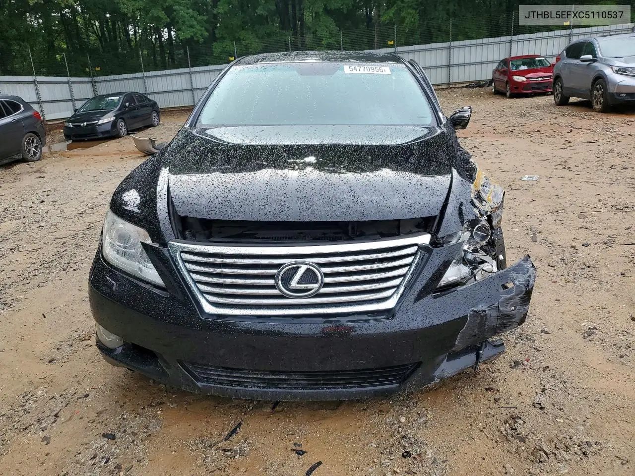 2012 Lexus Ls 460 VIN: JTHBL5EFXC5110537 Lot: 54770956