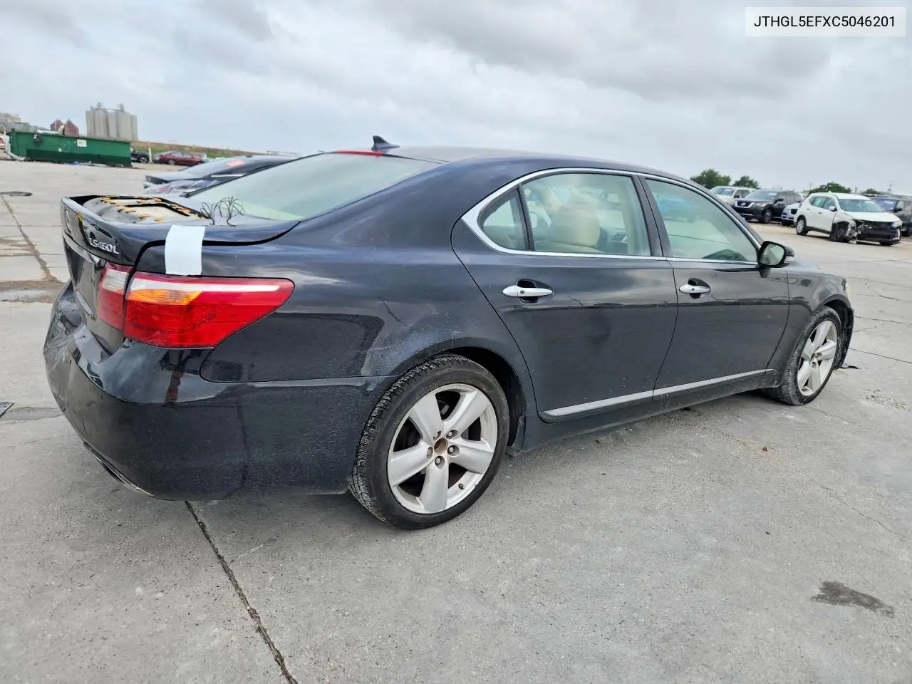 2012 Lexus Ls 460L VIN: JTHGL5EFXC5046201 Lot: 54979666