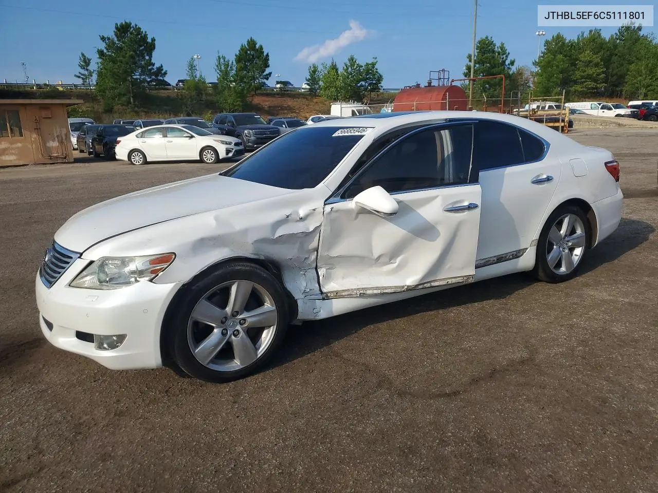 2012 Lexus Ls 460 VIN: JTHBL5EF6C5111801 Lot: 56885946