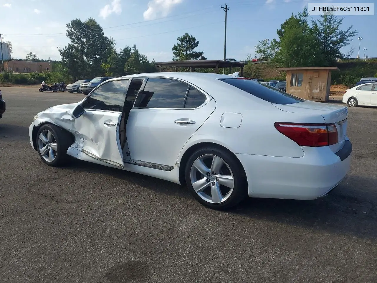 2012 Lexus Ls 460 VIN: JTHBL5EF6C5111801 Lot: 56885946