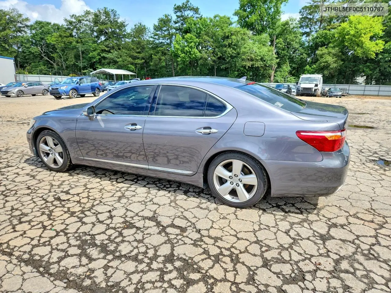 2012 Lexus Ls 460 VIN: JTHBL5EF0C5110787 Lot: 57494646