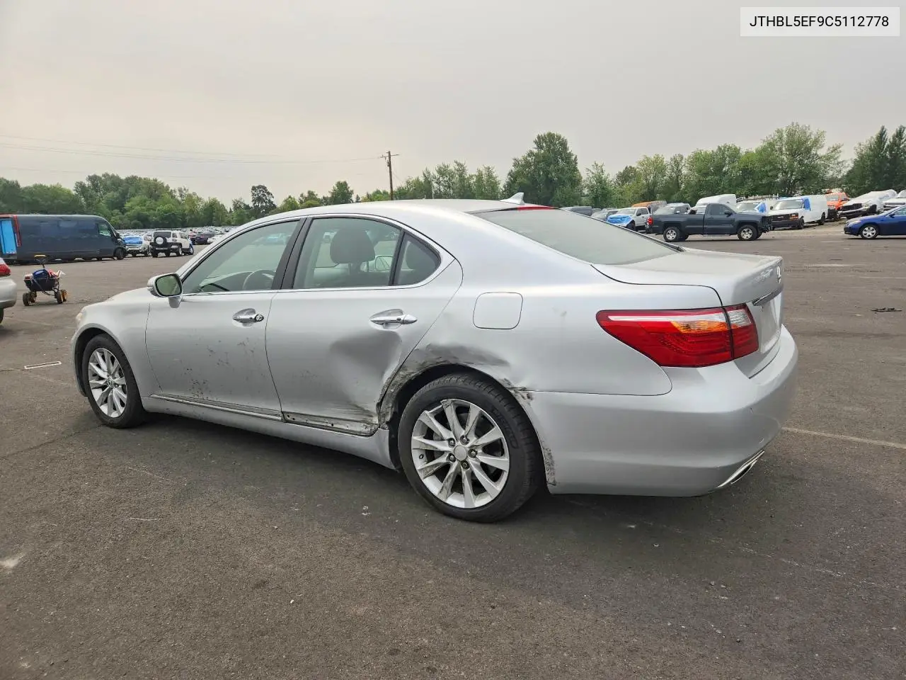 2012 Lexus Ls 460 VIN: JTHBL5EF9C5112778 Lot: 61061206