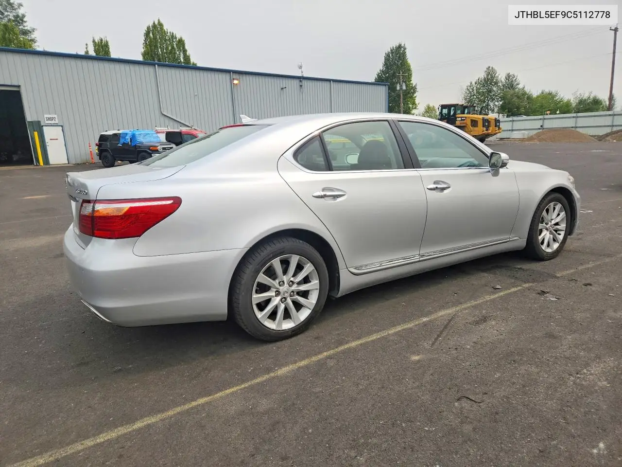 2012 Lexus Ls 460 VIN: JTHBL5EF9C5112778 Lot: 61061206