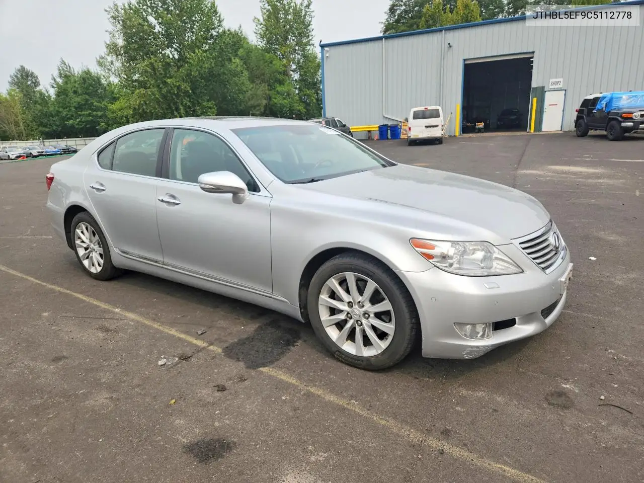 2012 Lexus Ls 460 VIN: JTHBL5EF9C5112778 Lot: 61061206