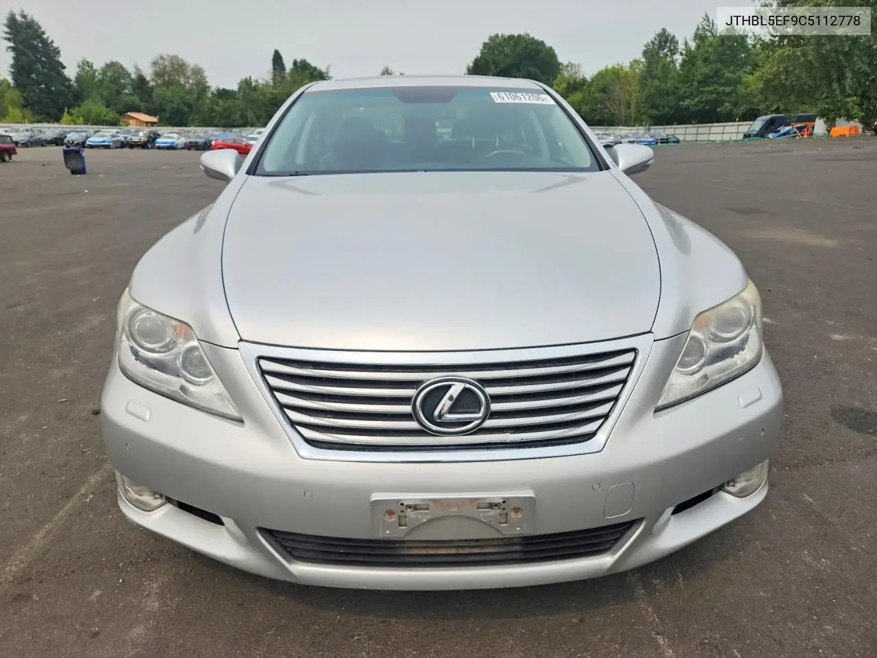 2012 Lexus Ls 460 VIN: JTHBL5EF9C5112778 Lot: 61061206