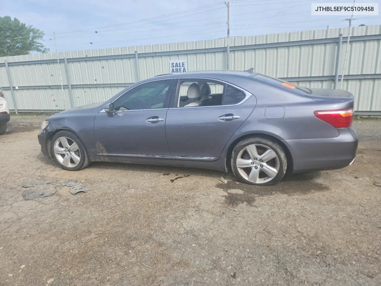 2012 Lexus Ls 460 VIN: JTHBL5EF9C5109458 Lot: 61437546